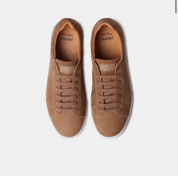 Klassisk sneaker I blødt nubuck skind - Connoisseur - cph.dk