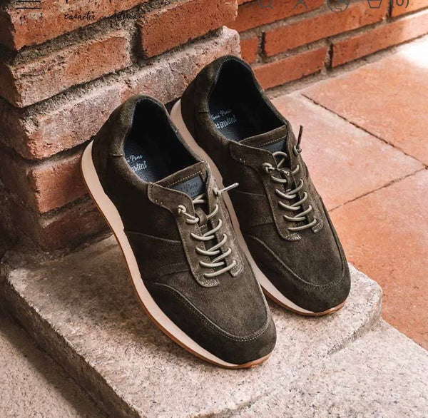 Sneaker, ruskind - Connoisseur - cph.dk