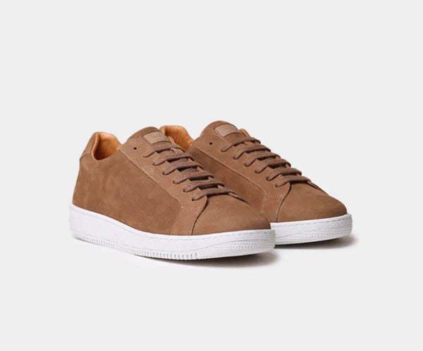 Klassisk sneaker I blødt nubuck skind - Connoisseur - cph.dk
