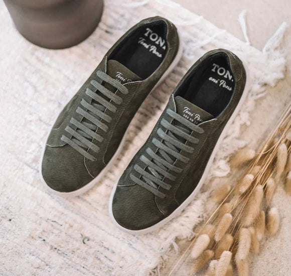 Klassisk sneaker I blødt nubuck skind - Connoisseur - cph.dk