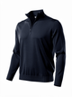 Navyblå 1/2 Zip Extrafine Merinould - Connoisseur - cph.dk