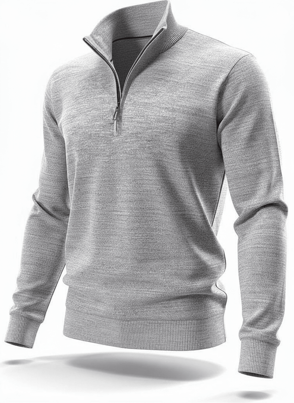 1/2 Zip Extrafine Merinould - Connoisseur - cph.dk