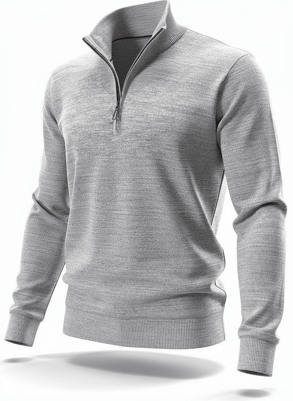 1/2 Zip Extrafine Merinould - Connoisseur - cph.dk