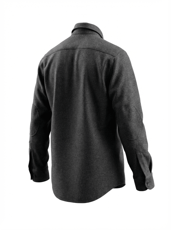 Overshirt i 100% uld - Connoisseur - cph.dk