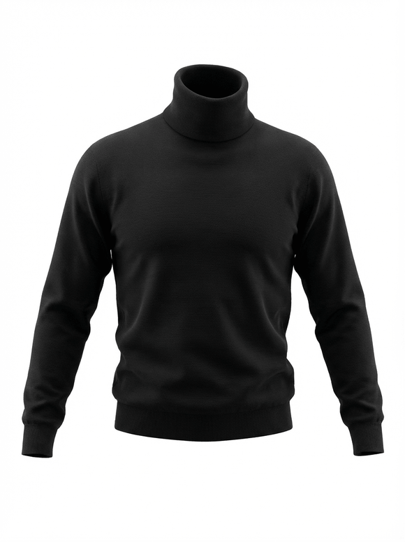 Turtleneck 100% Merinould - Connoisseur - cph.dk