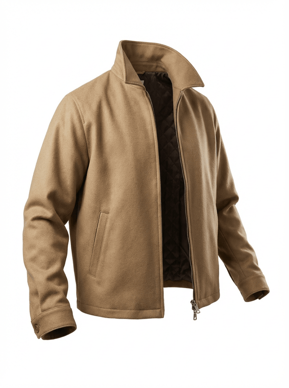 Harrington i uld/cashmere - Connoisseur - cph.dk