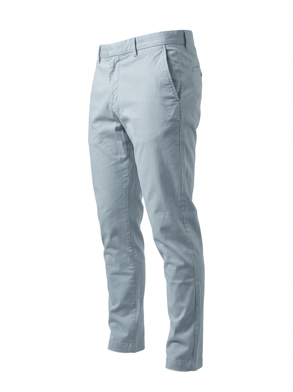Hiltl chino lysblå, i slim fit - Connoisseur - cph.dk