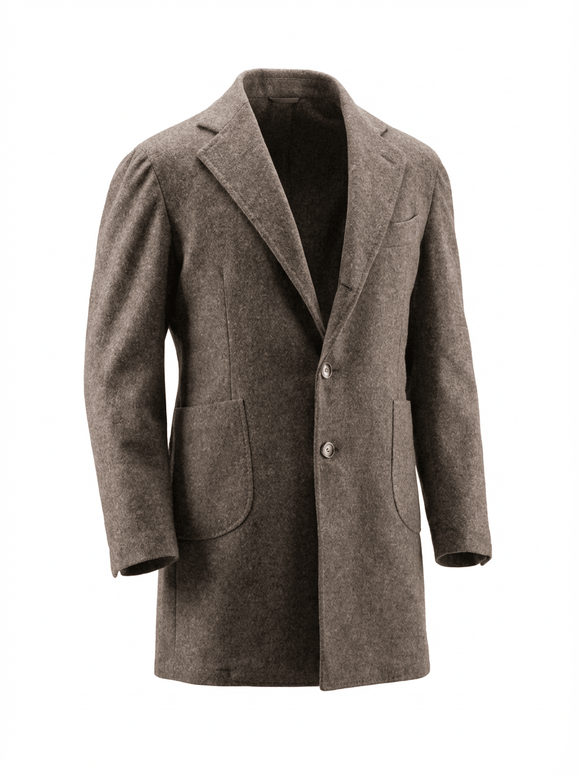 Errico Formicola uld/Cashmere frakke - Connoisseur - cph.dk