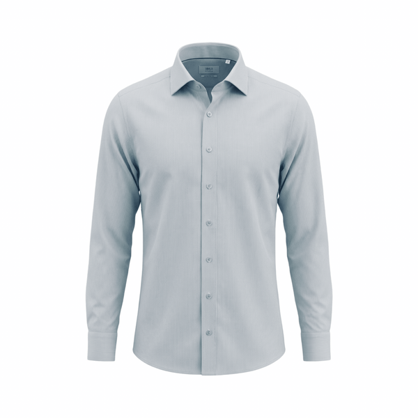 1863 modernfit skjorte i uld/hør - Connoisseur - cph.dk